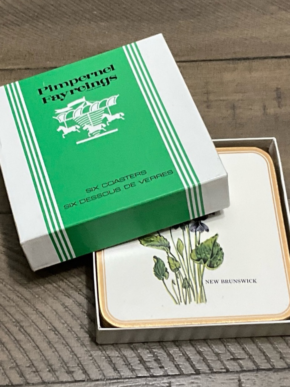 Pimpernel Coasters 575 Violet-Canada New Brunswick